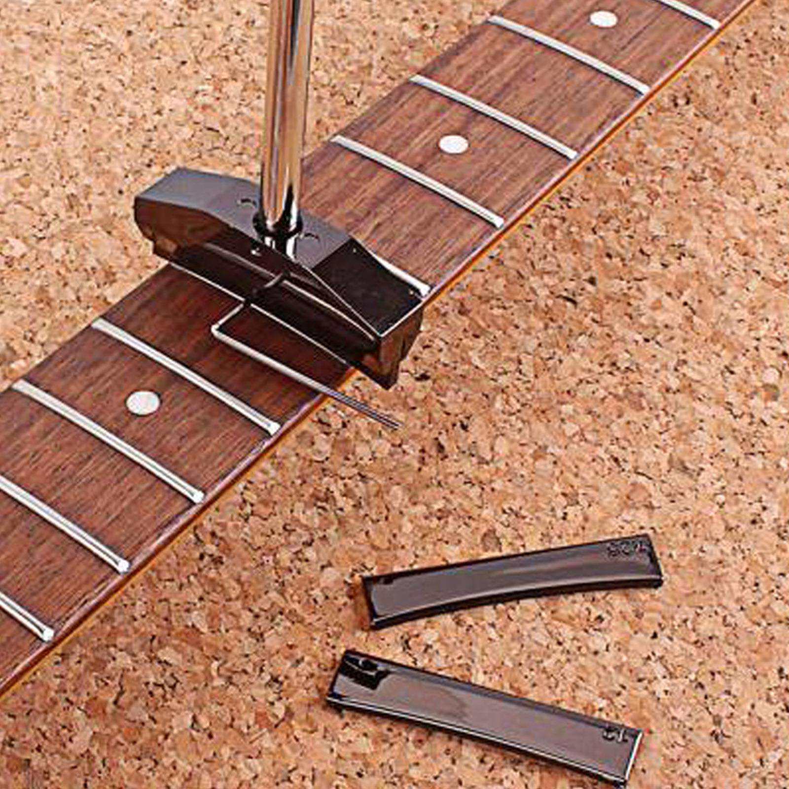 吉他指板压板嵌板 吉他品丝安装工具 带压片3个 吉他工具零件配件