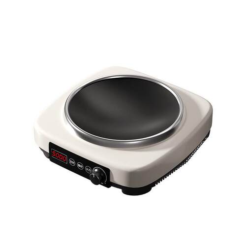 商用电磁炉家用凹面大功率3500w5000炒菜电炒锅电磁灶黑晶面板