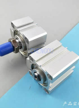 亚德客薄型气缸SDA80X5X10X15X20X25X30X35*40*45X50B-S SSA SDAJ