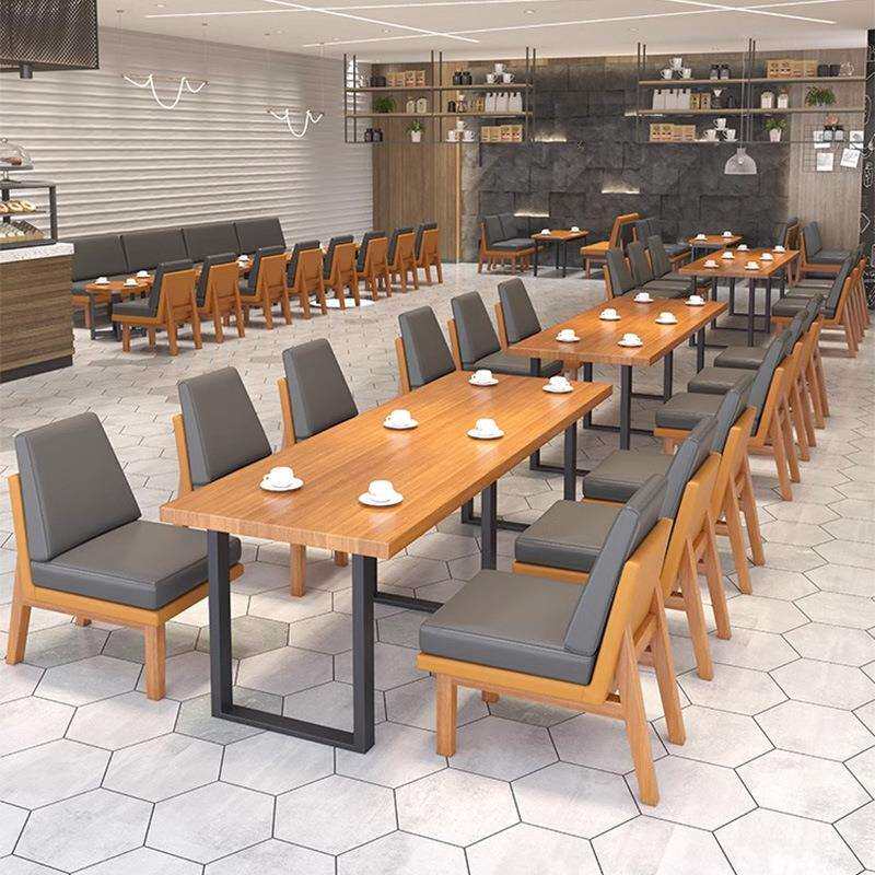 售楼部奶茶店休闲洽谈沙发椅冷饮店餐厅接待卡座咖啡厅桌椅组合图片