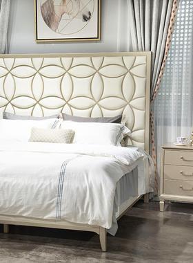 木轻奢现实床柜代简约卧室收纳50975床头边柜储物柜简易置物架全