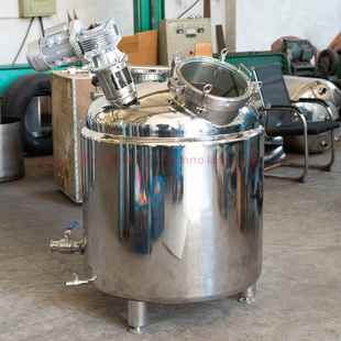 不锈钢双层夹套锅搅拌罐酒作坊设备跨境果酒果酱发酵商用