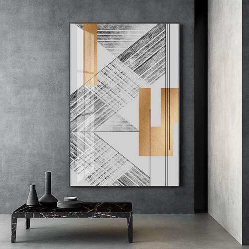 疏雅 现代客厅简约黑白风格抽象装饰画书房挂画设计师样板房壁画