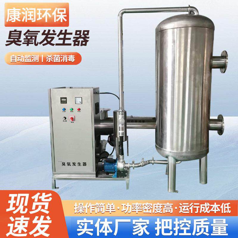 臭氧发生器配不锈钢反应泳池水处理设备杀菌除藻水产养殖消毒器