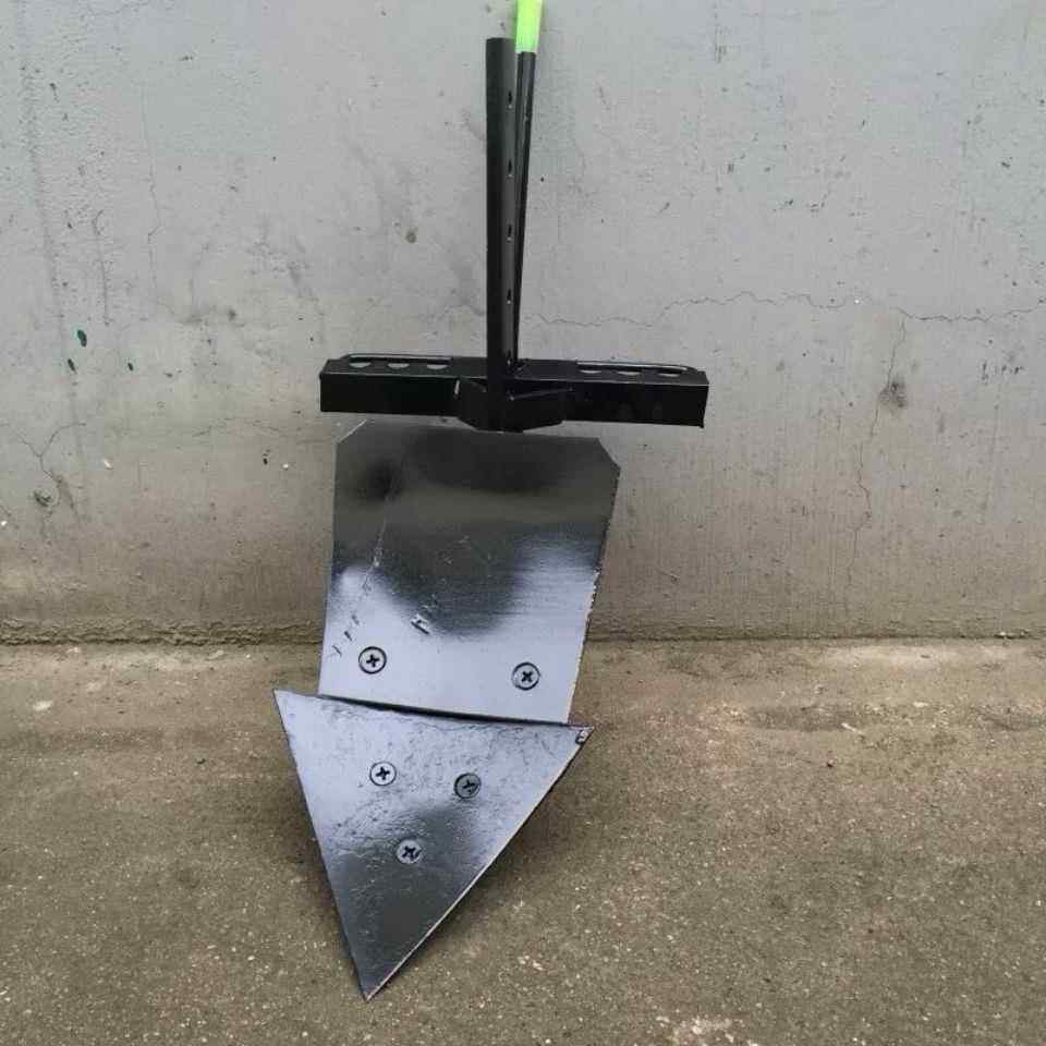 耕机配翻套小转QPD开沟器开沟犁犁双面边犁翻地松微土犁小犁铧