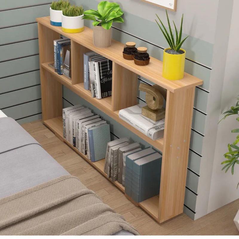 床头床边床尾靠墙窄置物架侧边缝夹缝柜卧室客厅沙发后缝隙长条柜