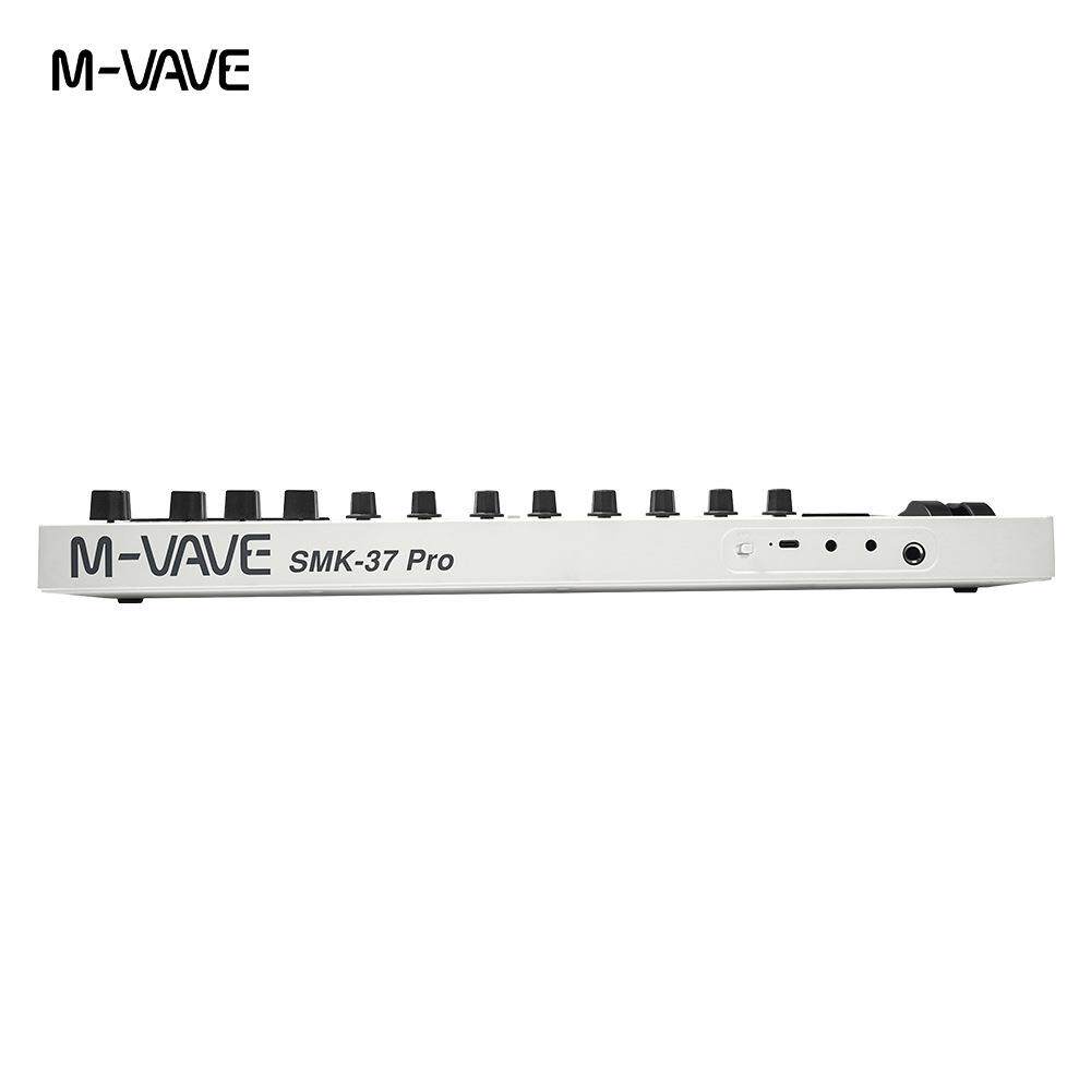 37键MIDI键盘合成器内置音源现场演奏移动便携制作电音编曲可充电