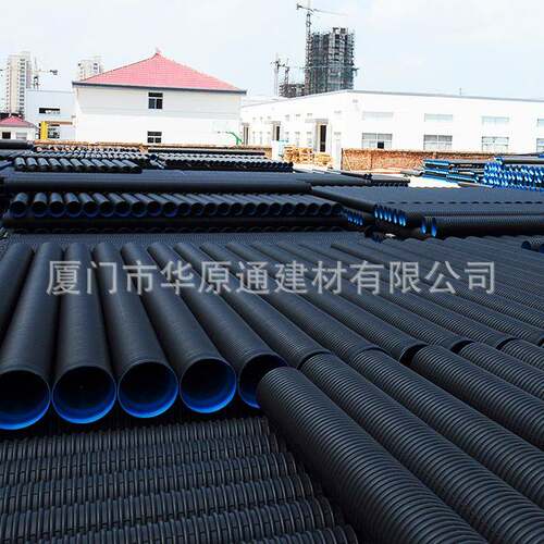 hdpe双壁波纹管厂家hdpe波纹管市政hdpe钢带波纹管聚乙烯波纹管