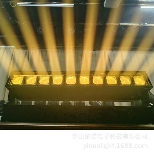 户外防水舞台演出灯长条调焦摇头矩阵灯光束灯LED10颗60W RGBW