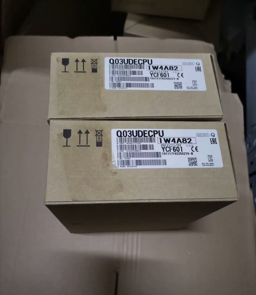 Q03UDECPU三菱Q主机全新原装，里外编号一致，实物图