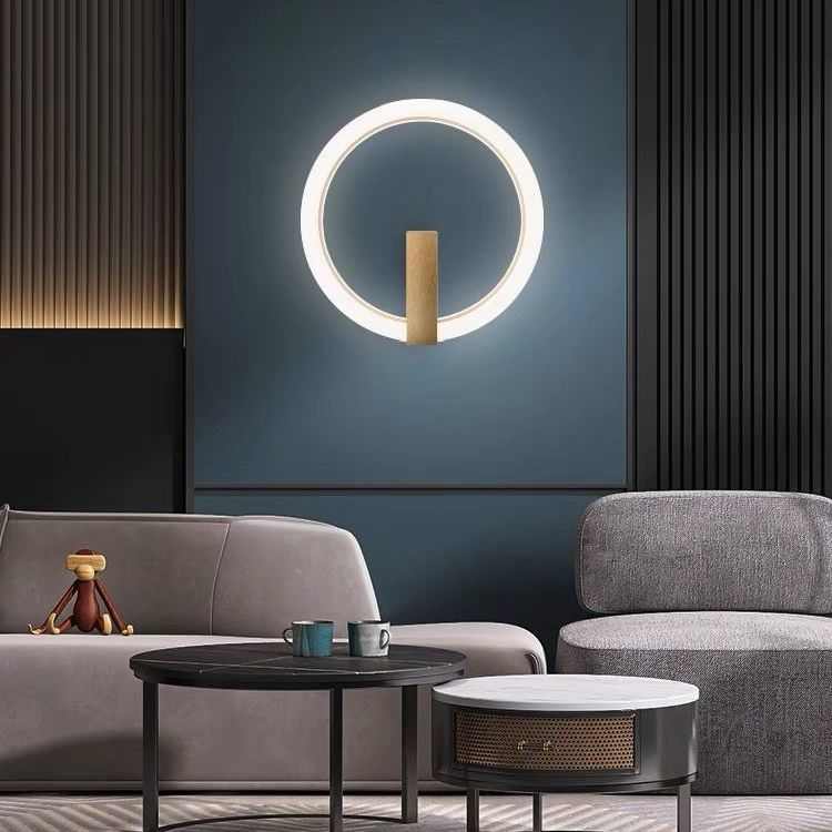 现代简约壁灯轻奢客厅过道楼梯灯阳台墙壁灯极简北欧卧室床头壁灯