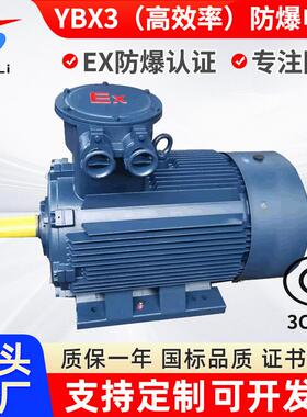 YB2YB3立式卧式660V1100V防爆隔爆电机YBX3-225M-2/45W