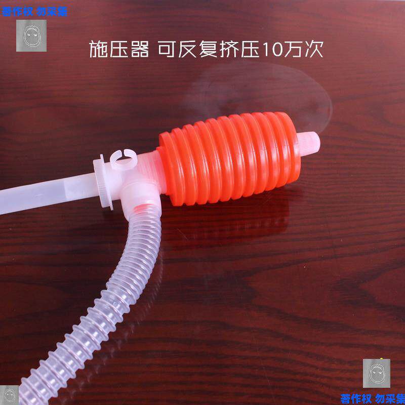 塑料手捏半自动家用自吸抽水泵酒桶工具油桶水桶瓶装自酿虹吸管