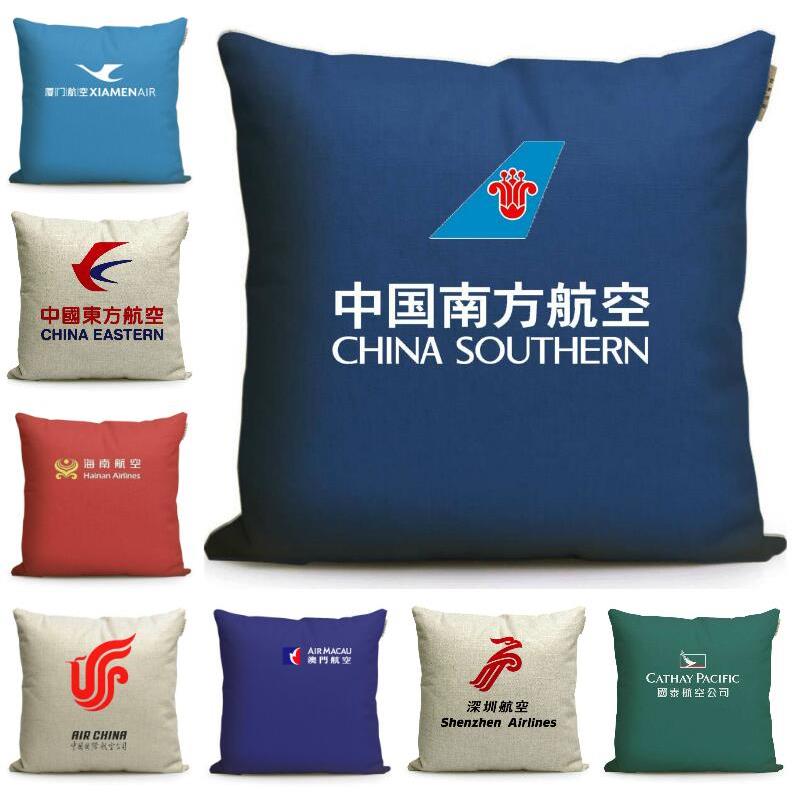 定制航空公司礼品 国航东航南航海航厦门深圳航空周边纪念品抱枕