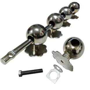 农村大门栓覆古门扣老式对开 木门明锁插销大铁门插杆穿条门闩挂