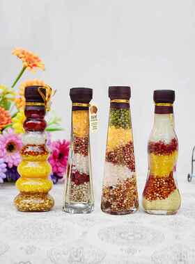 五谷丰鼎创意家居装饰厨房小饰品酒柜陈设现代简约玻璃工艺品