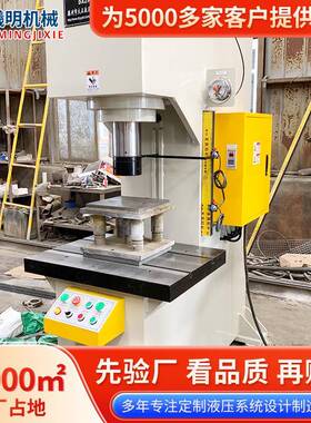 YL41-100t单臂式液压机全自动伺服数控单臂压力机小型标准液压机