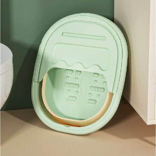Portable Foldable Foot Bath Bucket Massage Foot Wash Basin