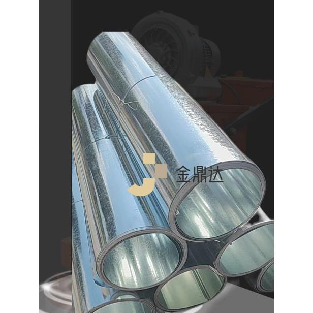 白铁皮雪花铁板卷卷材0.2/0.3/0.5mm毫米镀锌防腐锈平板薄软铁片