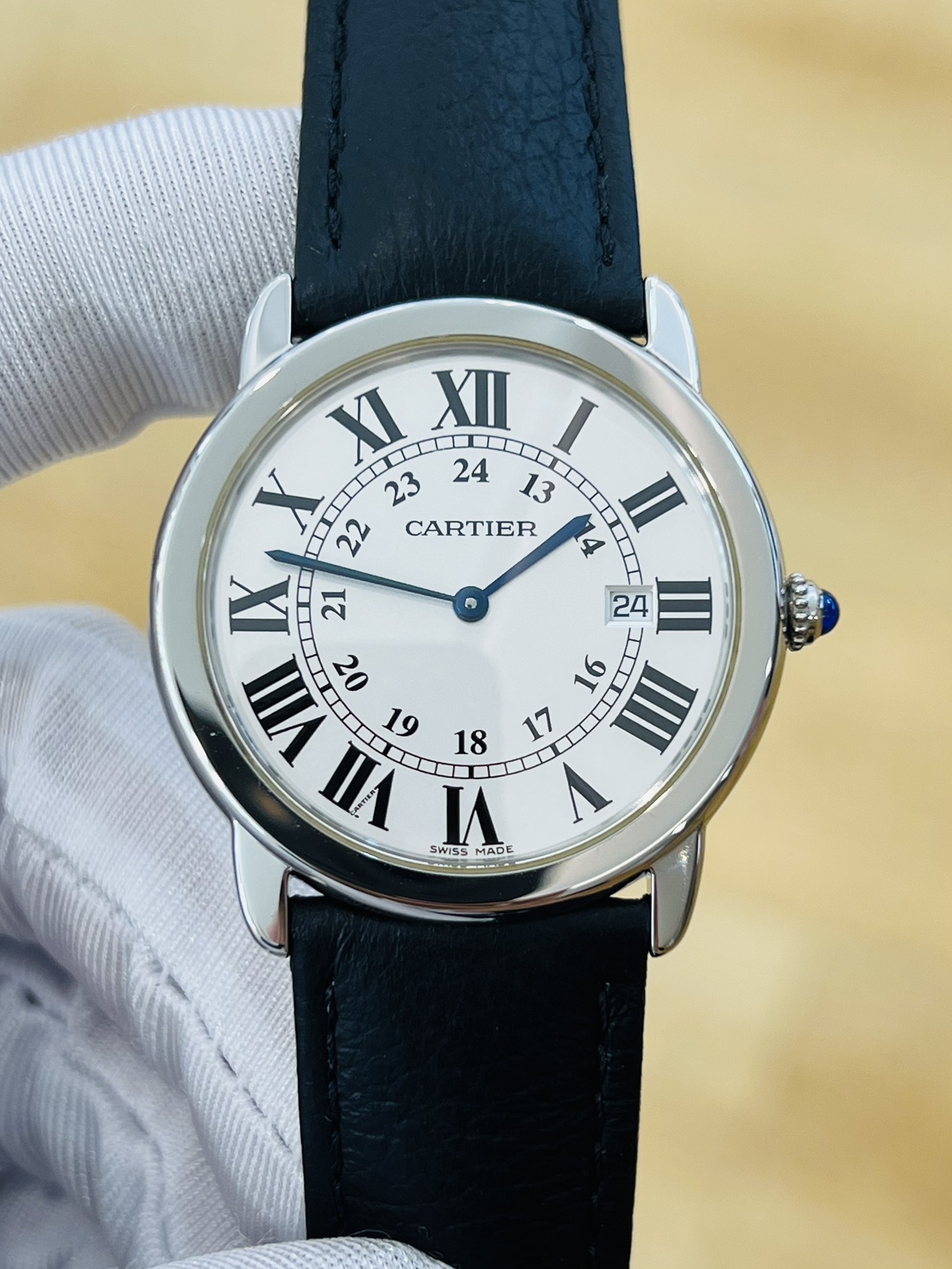 表径36mm[9.8新]卡地亚伦敦系列石英机芯女士手表女表W6700255