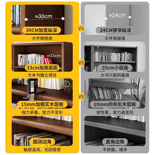 严选博古架收纳柜中式茶具柜全实木置物架客厅展示柜子多宝阁书柜