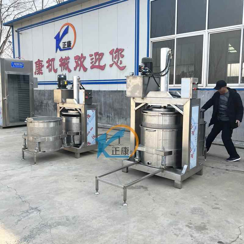 高效脱水液压压榨机大吨位榨菜萝卜丝脱水脱盐机固液分离脱水机
