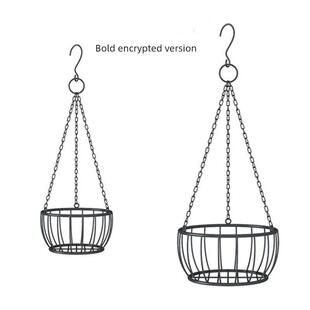 铁艺吊篮垂吊挂篮悬挂式 花盆 吊盆吊挂花架绿萝吊兰盆挂架挂式
