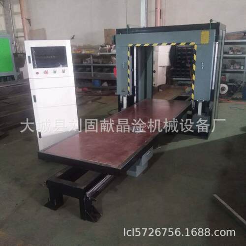 岩棉填充条数控造型切割锯一键绘图排版虾米腰弯头造型切割机