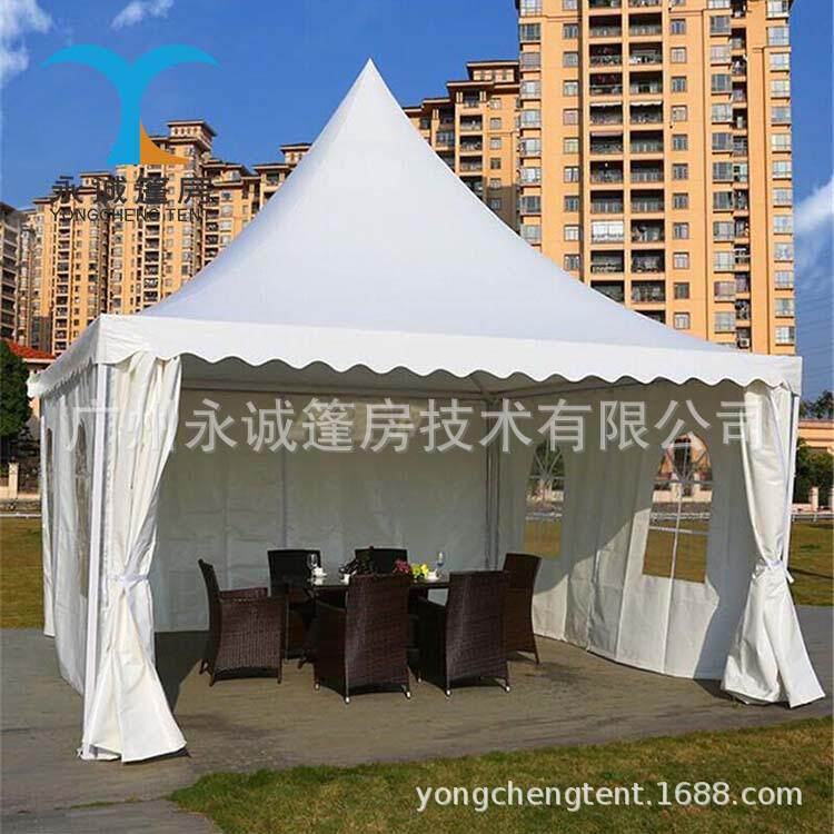 户外广告帐篷婚庆影楼展销尖顶篷欧式篷房车展活动遮阳棚尖顶帐篷