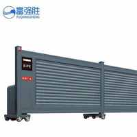 富強(qiáng)勝電動段滑門智能遙控分段直線平移伸縮門工業(yè)工廠公司企業(yè)倉