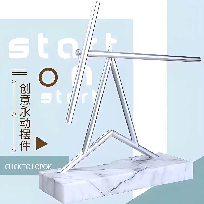 沌磁混沌摆00悬浮钢铁侠混居摆永动机摆高档创意商务礼品家室内装