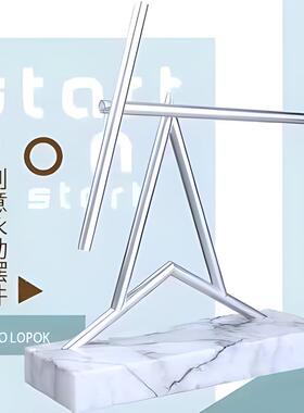 磁浮悬铁侠混混沌摆00商沌摆永动机摆件高档创意务礼品家居室内装