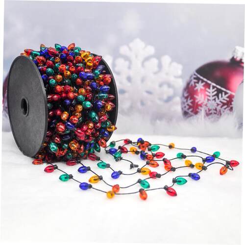 1/3/5M Christmas Decoration Light String Xmas Wreath DIY Col