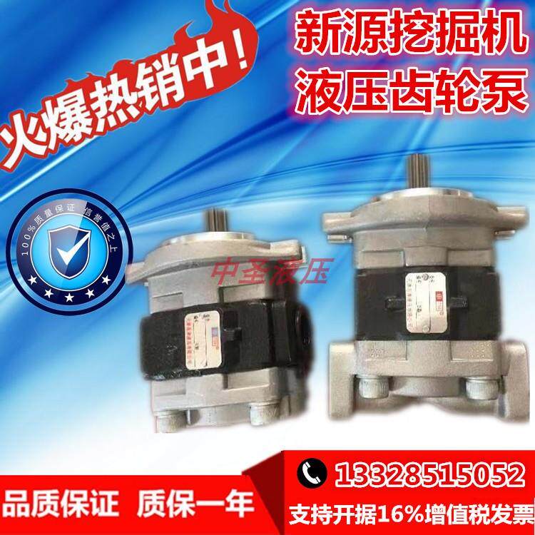 天津岛津齿轮泵/东方红挖土机配件,愚公液压帮浦/新源挖掘配机配