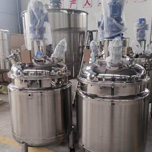 鹿富供应不锈钢电加热立式搅拌500L搅拌配料桶液体搅拌搅拌