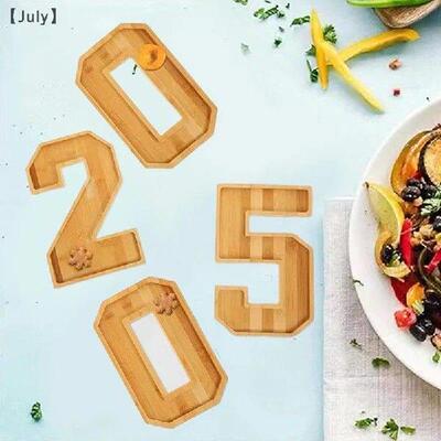 2025 Number Food Tray Letter Trays Fillable For Food Wooden