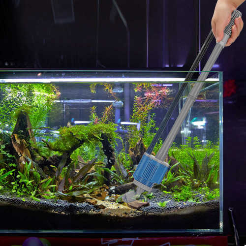鱼缸电动换水器抽水泵小型吸污机洗沙吸水抽水加水管套装吸抽鱼便