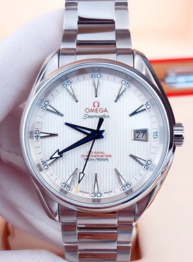 一口价9.8新欧米茄海马自动机械手表男士腕表231.10.42.21.02.002