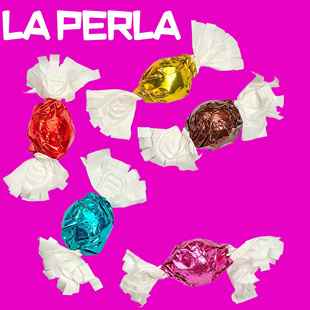 意大利进口La Perla榛子夹心球状黑巧克力散装零食送礼纯可可脂