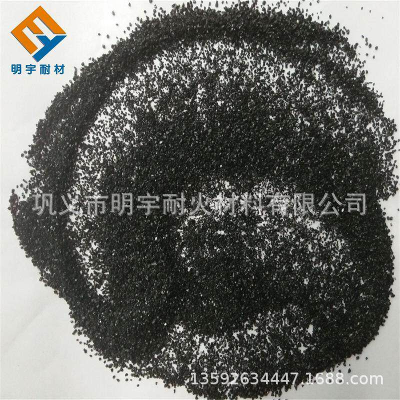 固结 树脂 涂附磨具用金刚砂 切片切割片填充黑亮铜矿砂粘结性好