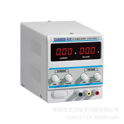 直流稳压电源KXN-645D兆信直流可调稳压恒流电源电镀老化实验电源