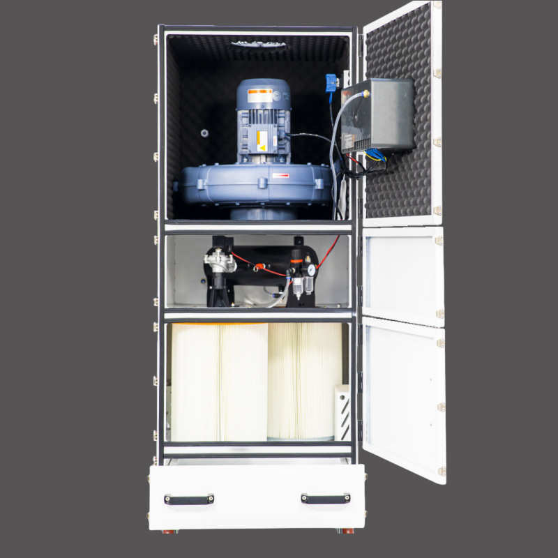 工业集尘器 MCXC-5500激光切割机配套除尘器 5.5KW磨床配套集尘器