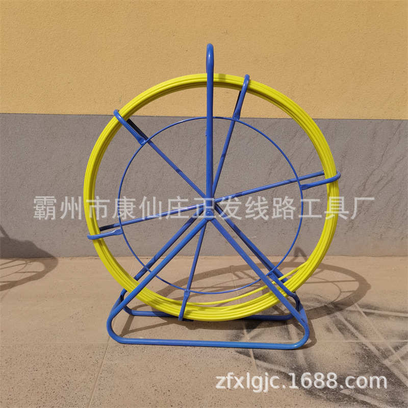 穿管器 中冀长信 进口PVC 玻璃钢 黄色 电力电工穿线器耐磨