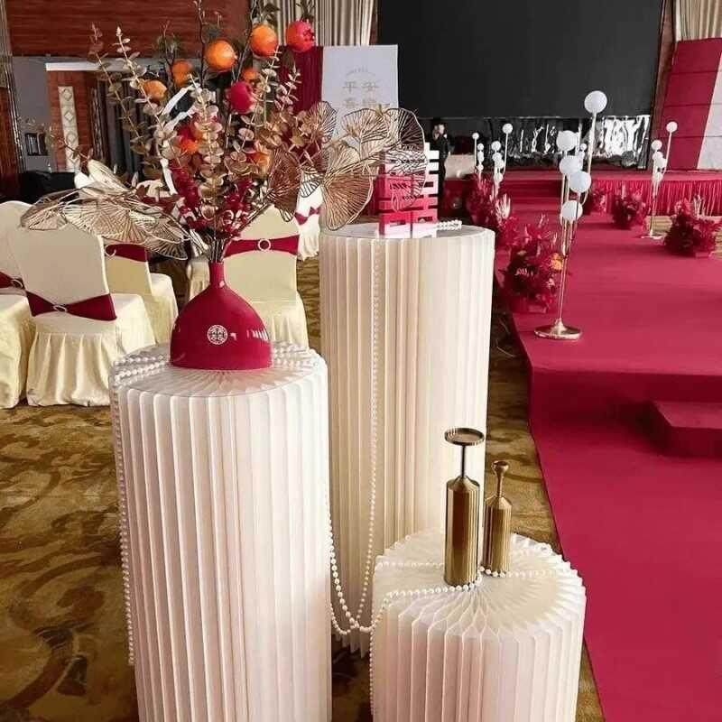 加密可折叠圆柱甜点桌罗马柱道路指南婚礼安排装饰饰品折纸花柱,节庆用品/礼品,路引,淘宝优惠券,粉丝福利购,淘宝优惠卷