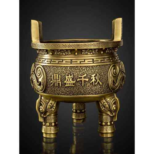 采购产品铜三脚架，纯铜饰品，三脚三脚架，香炉，三脚架，千秋圆