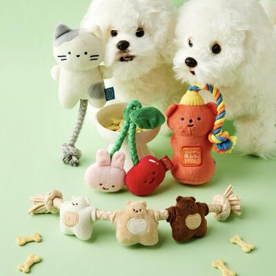 韩国butter family黄油家族狗狗玩具小狗宠物玩具磨牙咬咬乐 礼物