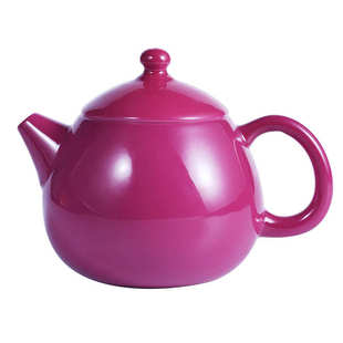 景德镇陶瓷茶具套装轻奢高档高端大气胭脂红女士精致聚财主人杯