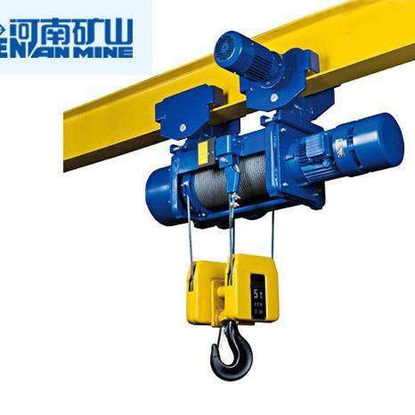 铁路用1/2//5/10/16/20吨钢丝绳电动葫芦河南矿山