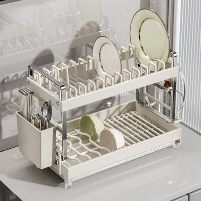 Dish Kitchen Multi-functional Storage Rack, Drying and Organ
