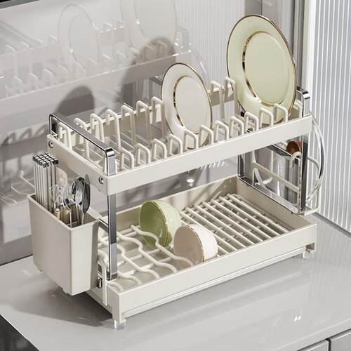 Dish Kitchen Multi-functional Storage Rack, Drying and Organ